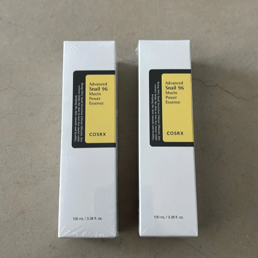 New, Sealed COSRX Advanced Snail 96% Mucin Power Essence Bundle